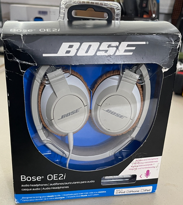 Bose OE2i Audio On-Ear Wired Headphones Earphones White 346019