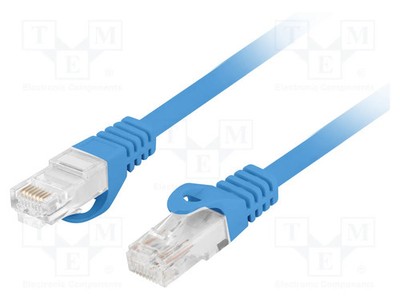LANBERG PCU6-10CU-1000-B Patch cord