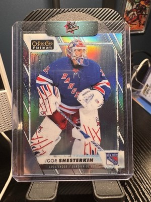 2023-24 O-Pee-Chee Platinum Igor Shesterkin Arctic Freeze /99 #41