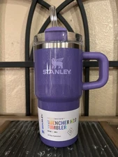 2024 Holiday~Stanley 20oz. Dahlia Shimmer Winter Wonderland Quencher Tumbler~NWT