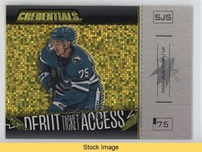 2023 Credentials Debut Ticket Access Horizontal Yellow Danil Gushchin READ 1l64