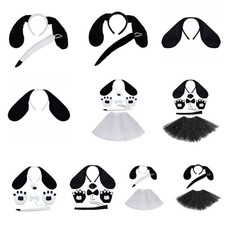 Dog Costume Accessories, Child Halloween Animal Fancy Dress up Outfit