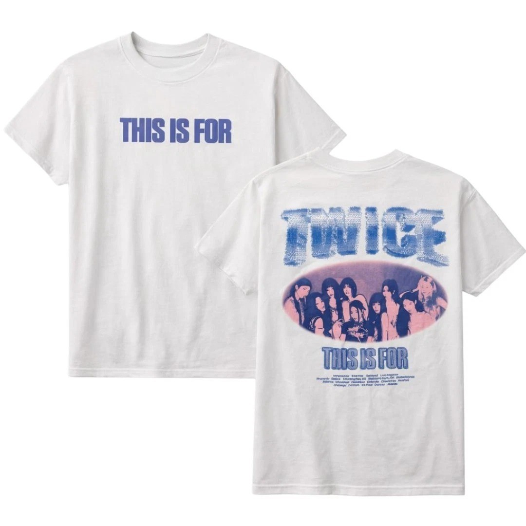 TWICE This Is For 2026 Tour LA Pop-up T-Shirt, FAST SHIP
