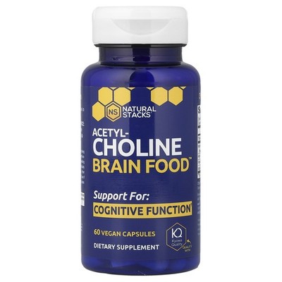 Acetylcholine Brain Food , 60 Vegan Capsules