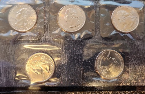 2005-D STATEHOOD QUARTERS IN ORIGINAL MINT SET CELLO PACK - FREE SHIPPING - Picture 2 of 2