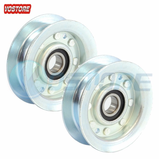 2PK Idler Pulley for John Deere L100 L105 L110 L120 LA105 LA125 42" 48