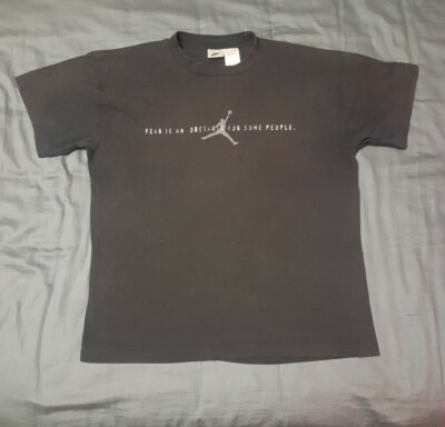 ?️VINTAGE SILVER TAG NIKE AIR JORDAN MENS BASKETBALL T-SHIRT 