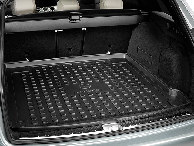 EVS Black Heavy-Duty Boot Liner For Mercedes E-Class Estate – Anti-Slip Pet & Cargo Mat