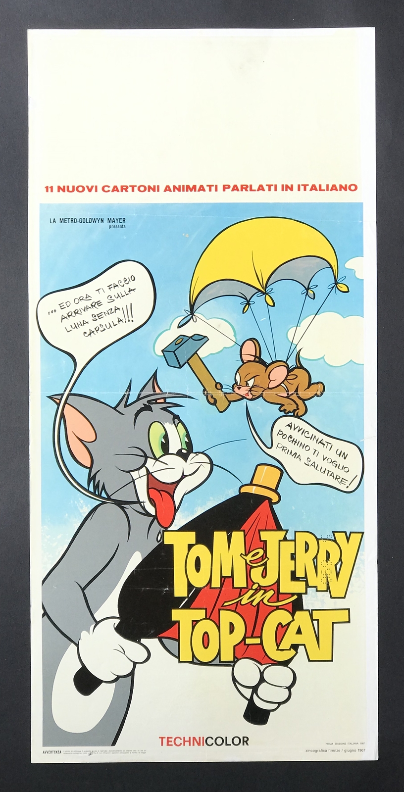 Locandina di TOM E JERRY IN "TOP CAT" (1967)
