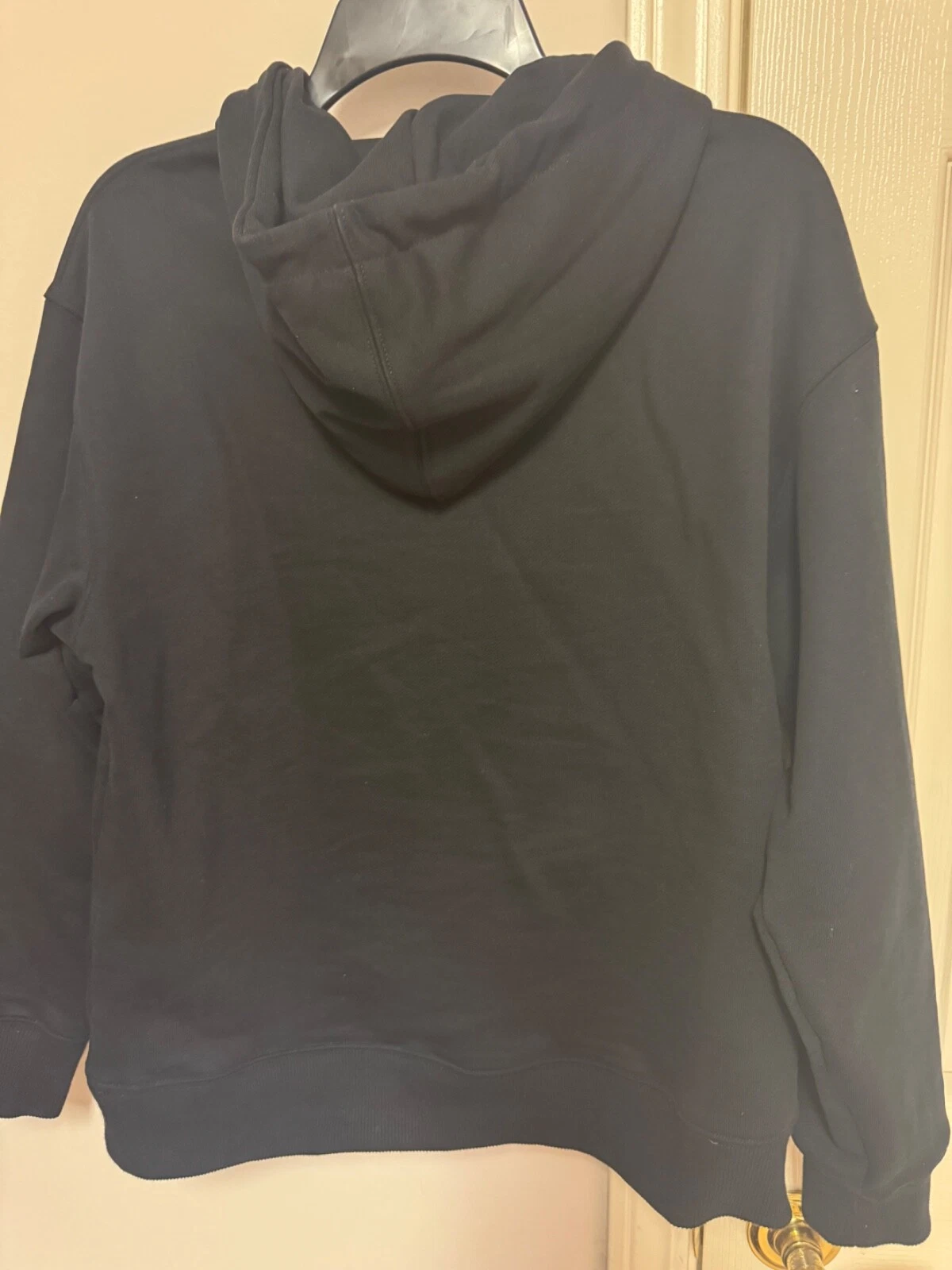 Burberry felpa con cappuccio piccola nera