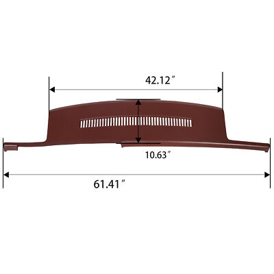 パーツ c/k 88-94y polytpedashboardcover c1500 FOR 88-94 1988-1994 CHEVY GMC C1500 K2500 YUKON MOLDED DASH