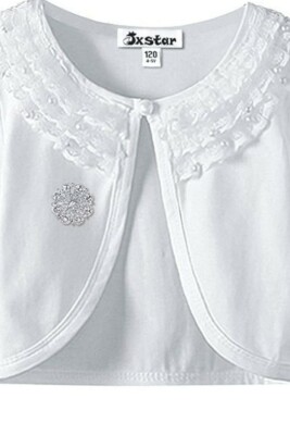 Girls Lace Bolero Shrug Cardigan For Little Girls for Age 10 to 11