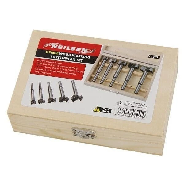 5pc Forstner Bit Set NEW