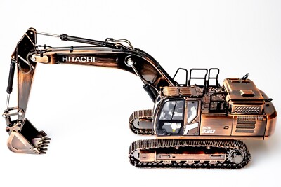 Hitachi ZX330-7 Copper Antique Excavator 1/50 Scale DieCast