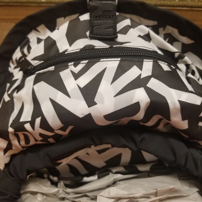 DKNY Urban Sport Backpack, Black Flap, One Size Black or  display picture 2
