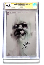 Sandman Nightmare Country #2 1:50 CGC 9.8 Signature Series Mattina Foil KEY