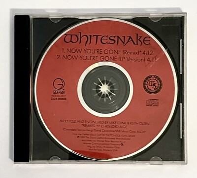 Whitesnake, Now You re Gone, Single, CD, Promo 3917, 1989