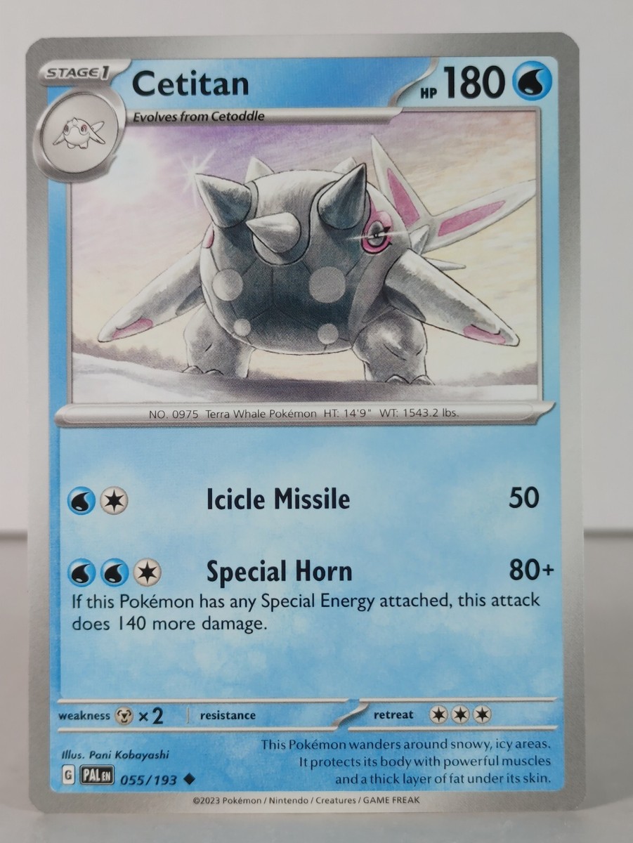 cetitan shiny pokemon card value Pokemon - McDonald's Collection 2023 - Cetitan