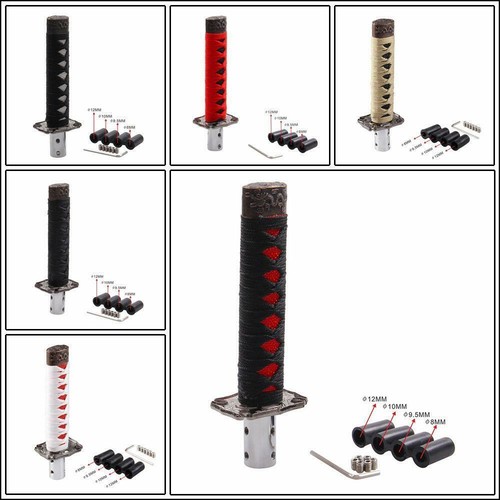 Universal Samurai Sword Gear Shift Knob Shifter Katana MT Transmission Stick + - Bild 1 von 13