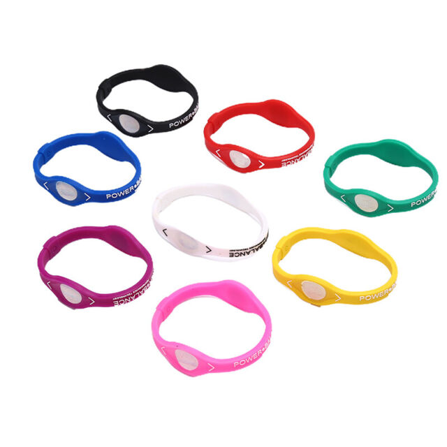 Power Balance Energy Health Bracelet for Sport Wristbands Ion Silicone Band G-PT OR10871
