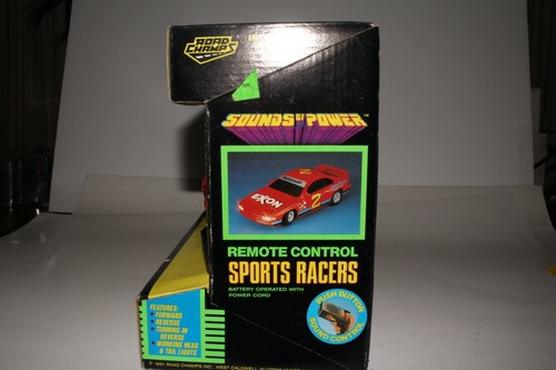 1991 Road Champs Remote Control Sports Racers, Dodge Daytona Red Boxed - Picture 6 of 10
