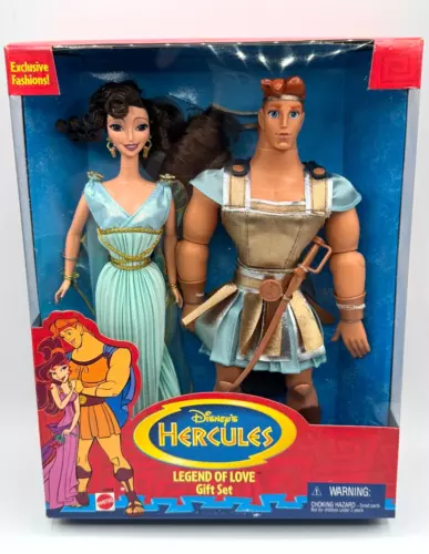 BK~ NIB BARBIE DOLL MATTEL HERCULES LEGEND OF LOVE GIFT SET 17479