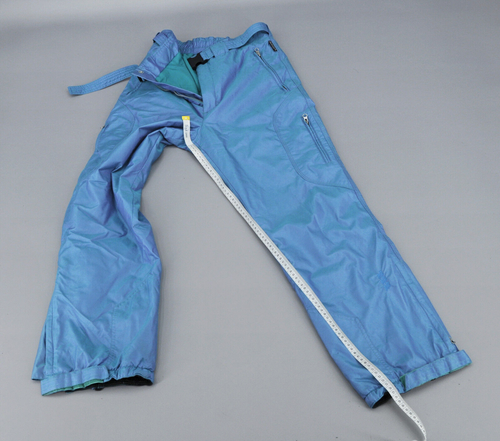 K2 / 'Bird’n Tech' wattierte Ski-Hose Türkis-Blau Gr. M/50 VINTAGE - Bild 3 von 8
