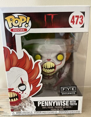 Funko POP! Movies IT Pennywise with Teeth #473 FYE Exclusive | eBay