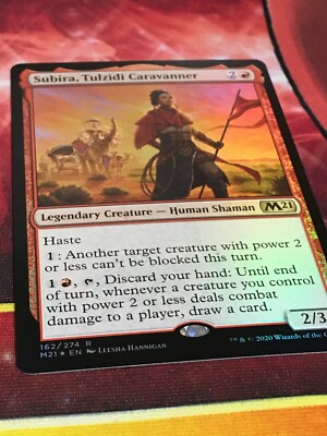 C6558 MTG MAGIC CORE SET 2021 M21 SUBIRA, TULZIDI CARAVANNER #162