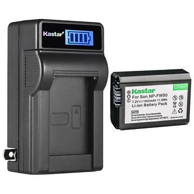 Wall Charger & 1 battery for Sony NEX-3 NEX-3N NEX-5 NEX-5N NEX-5R NEX-5T NEX-6