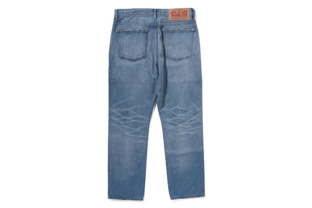 A Bathing Ape Men's Relaxed Fit 13oz Denim Pants 2024 FW A Bathing Ape Men's Relaxed Fit 13oz Denim Pants 2024 FW