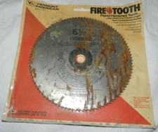 Vermont American 6.5" Fire Tooth Crosscut Circular Saw Blade - NIP