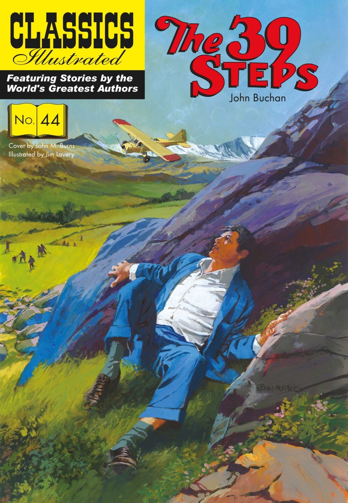 Classics Illustrated The 39 Steps- Modern #44 (John Buchan)