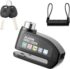 Disc Brake Lock Motorcycle Alarm Sound Anti-Theft Bike Motorcycle Wheel Lock