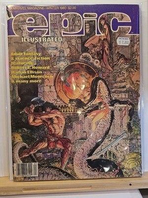 Epic Illustrated - Winter 1980 - Vol. 1, No. 4 (Cover Detached) 
