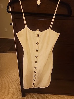 NWT Cream Fully Lined Sabo Skirt Geneva Dress Size XS
