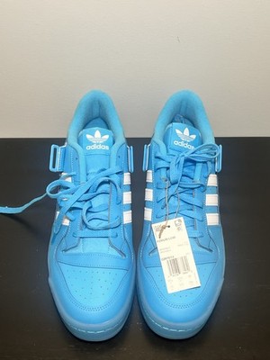 adidas Forum Low Sky Rush Blue White Leather GW1614 Men's Athletic Sneakers