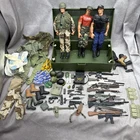 GI Joe 12” Figures Clothes Accessories Toy Weapons & Foot Locker 1:6 Scale Lot