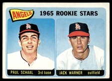 1965 Topps #517 Angels 1965 Rookie Stars (Paul Schaal / Jack Warner) #B2R4