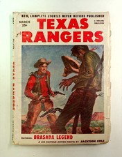 Texas Rangers Pulp Mar 1954 Vol. 54 #1 VG- 3.5