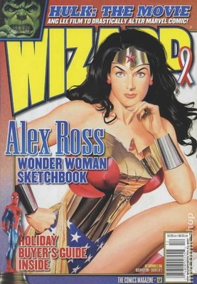 Wizard the Comics Magazine #123BU VG/FN 5.0 2001 Stock Image Low Grade