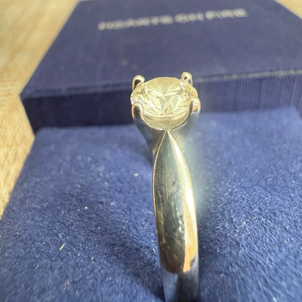 Hearts On Fire Solitaire Diamond Ring - Image 3 of 4