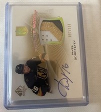 2021-22 SP Authentic PAVEL DOROFEYEV Future Watch 3 COLOR Patch Rookie Auto VGK