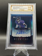 2024 Topps Midnight NATE WIGGINS Stroke of Midnight Auto RC #SMA-NW PXG 10