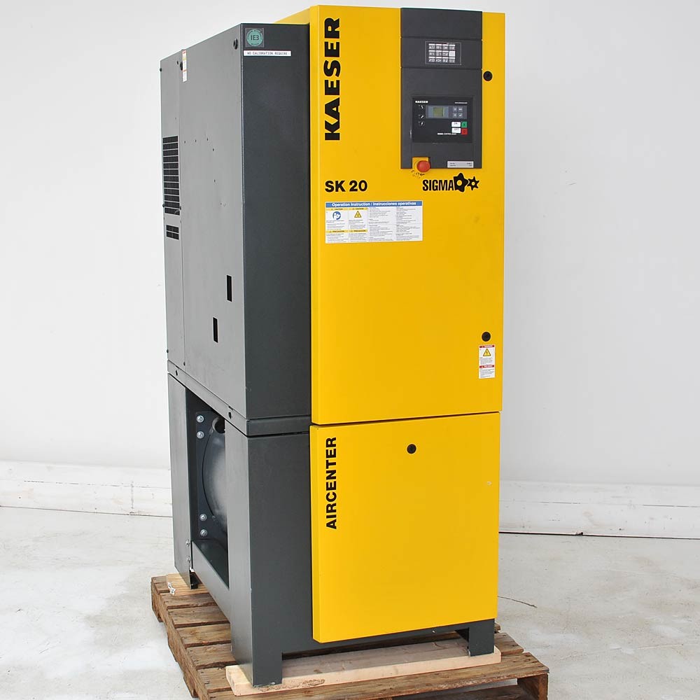 Kaeser Aircenter SK20 Rotary Screw Air Compressor 20HP 460V 3phase