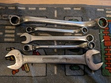 Britool Spanners, metric , imperial , joblot , X5, assorted, old