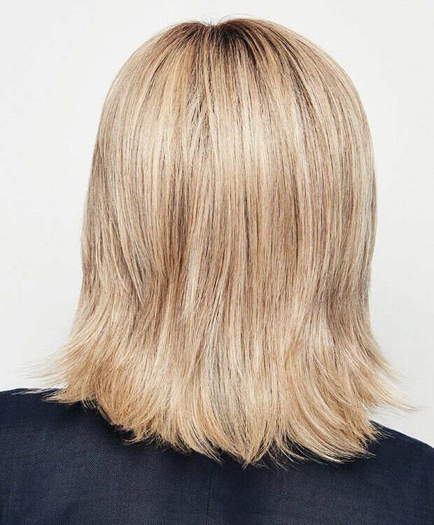 Peluca Raquel Welch Big Time RL14/22 Oro Pálido Trigo Bob Capas Cabello por Hairuwear Foto 4 de 4