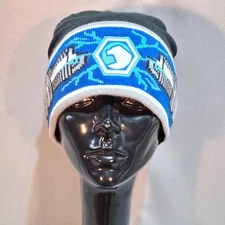Matco Tools Winter Skull Cap Gray Black Blue Men's Engine-Like Graphic 