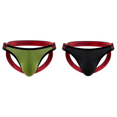 Herren Low Waist Unterwäsche G String Bikini Tanga U Konvex Komfort Atmungsaktiv