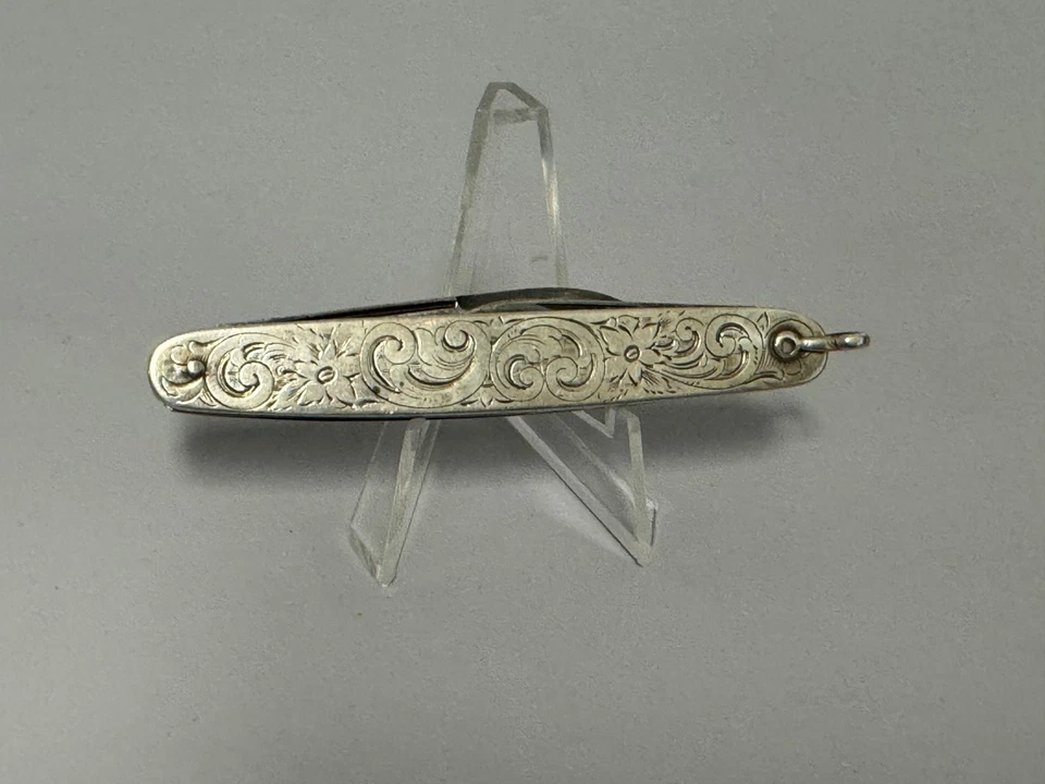 Vintage Sterling Silver Pocket Knife Multitool Solingen Germany J.A. Henckels - Image 2 of 4